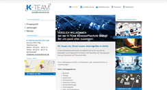 Desktop Screenshot of kteam-kt.de